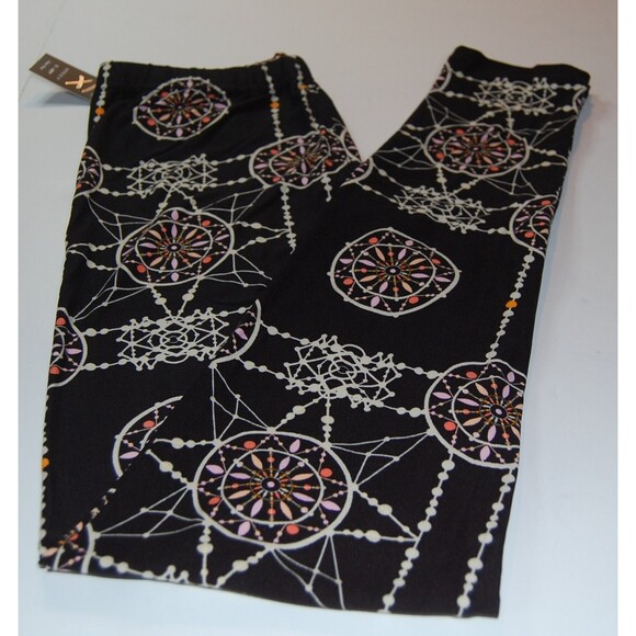 Reg One Size Black and white print soft brushed legging Women Soft print legging - Picture 2 of 3